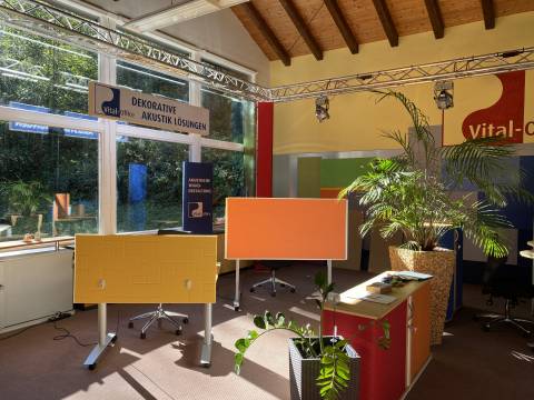 Acoustic workplace ideas from showroom