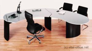 Circon Classic executive desk Design-Classics in anthropometric Structure