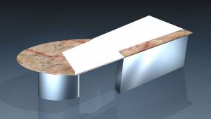 circon executive jet - executive desk - Design Natural Stone