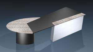 circon executive jet - executive desk - Design Natural Stone