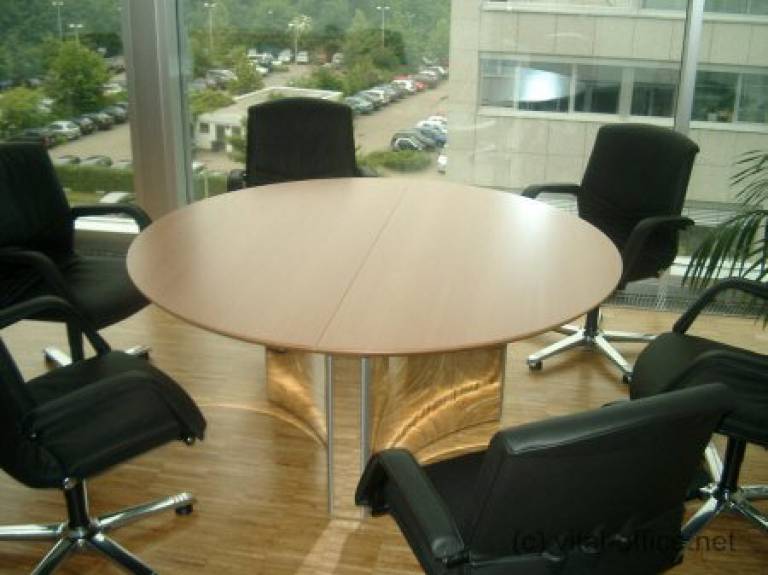 Circon S Class The Round Table Is, Small Round Office Meeting Table