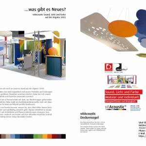 vitAcoustic Sound, Light and Colors at Orgatec 2022