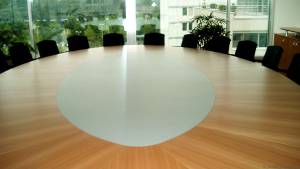 circon s-class - 6x4m - Elliptical conference table for HDI, Hilden