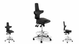 WEY-chair 106h Hochsitzer (Barstuhl) LEDER