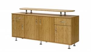 Bamboo Design Sideboard with doors, 2 drawers and add-on top. (Sitwell collection)